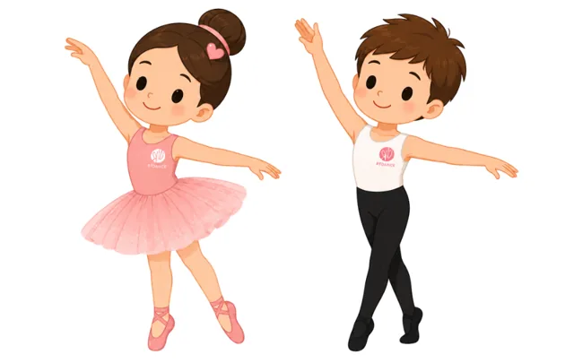Pía y Leo Pía y Leo, los personajes de Ready to Dance